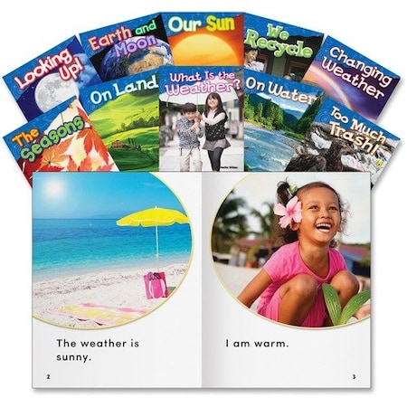 Shell Education Teacher Created Materials Earth And Science Books, Grade K-1, 10 Sets, Ast SHL23424